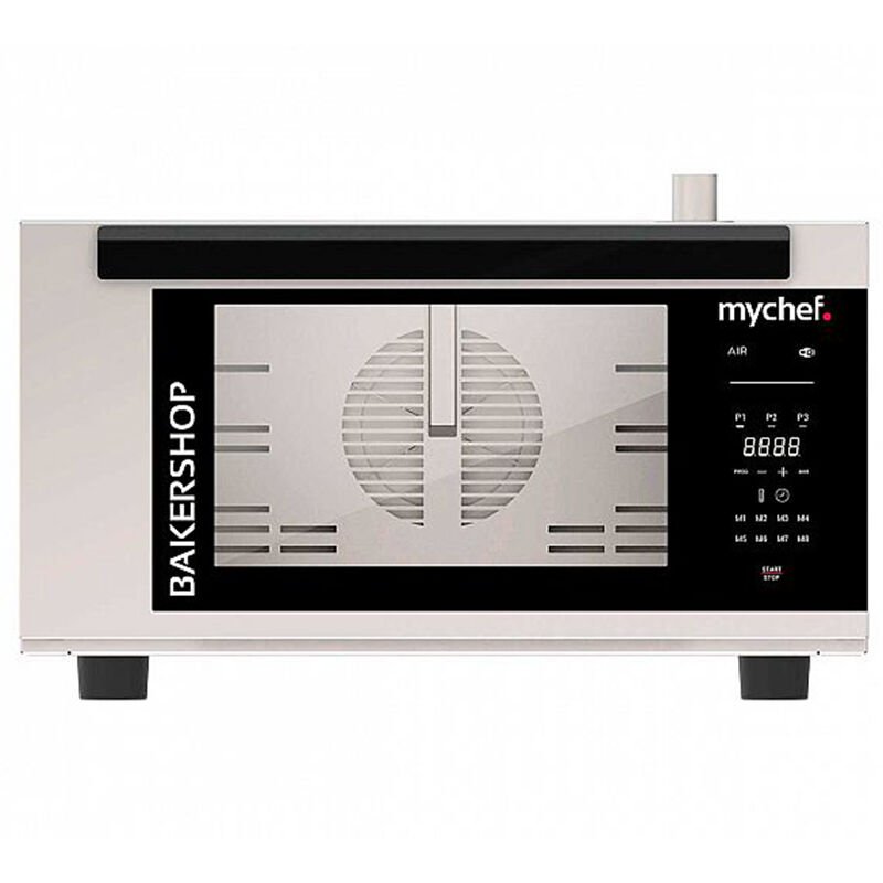 MyChef BakeShop Air S Konveksiyon Fırın 3 Tepsili, Üstten Açılır, 60x40Cm