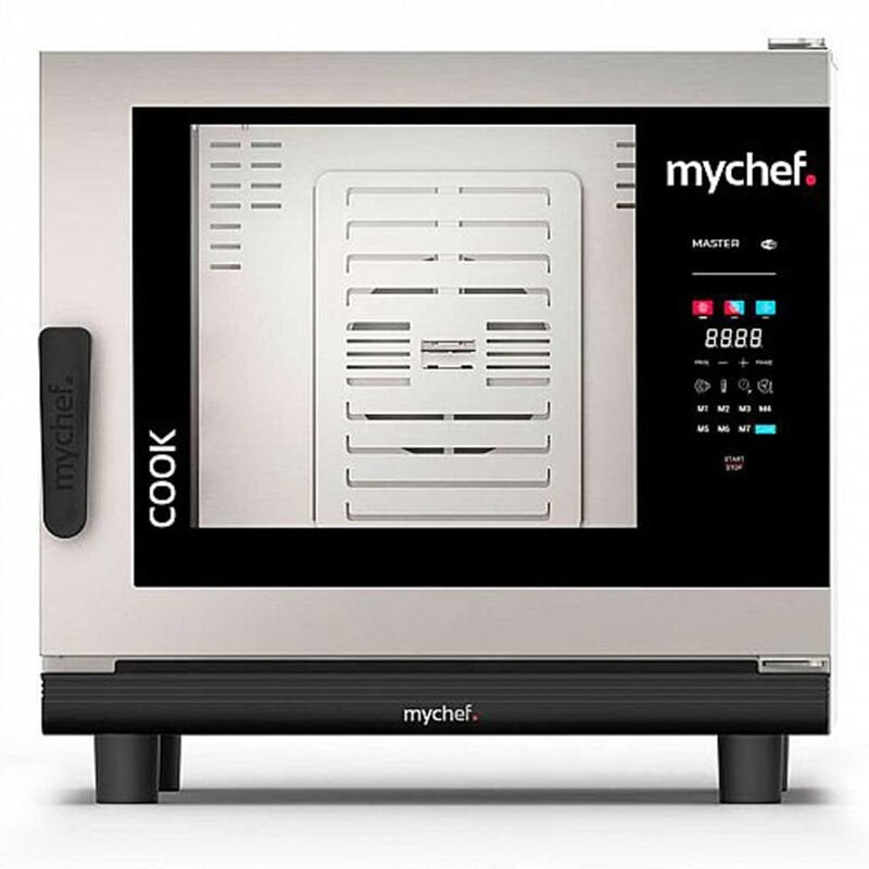 MyChef Cook Master Tepsi Arabalı Kombi Fırın, 6GN 1/1