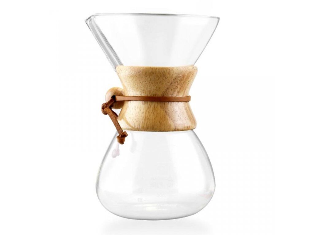 Ahşap tutacaklı Chemex 600 ml