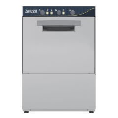 Zanussi Bardak Yıkama Makinası 38x38 cm Sepetli Tahliye pompalı ve Parlatıcı Dispenserli