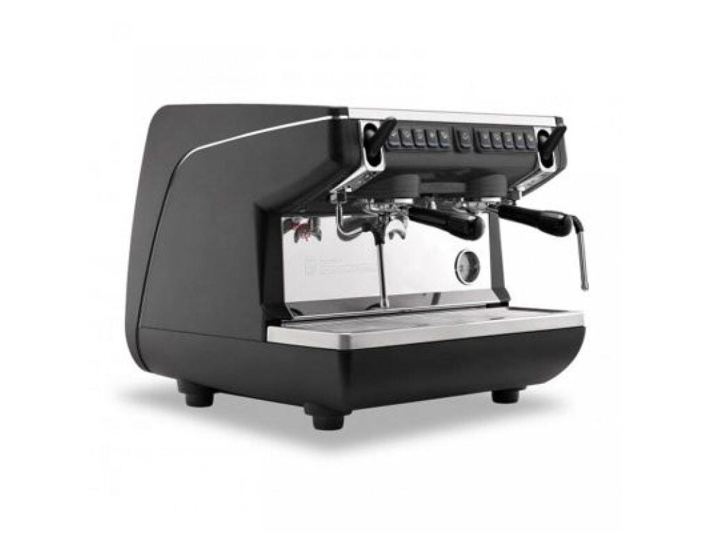 Nuova Simonelli Appia Life Compact Tall Cup Tam Otomatik Espresso Kahve Makinesi, 2 Gruplu, Siyah