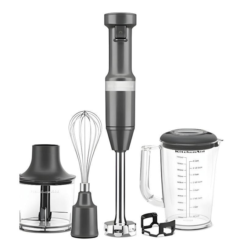 Kitchenaid Aksesuarlı El Blenderı, 5KHBV83EDG, Charcoal Grey