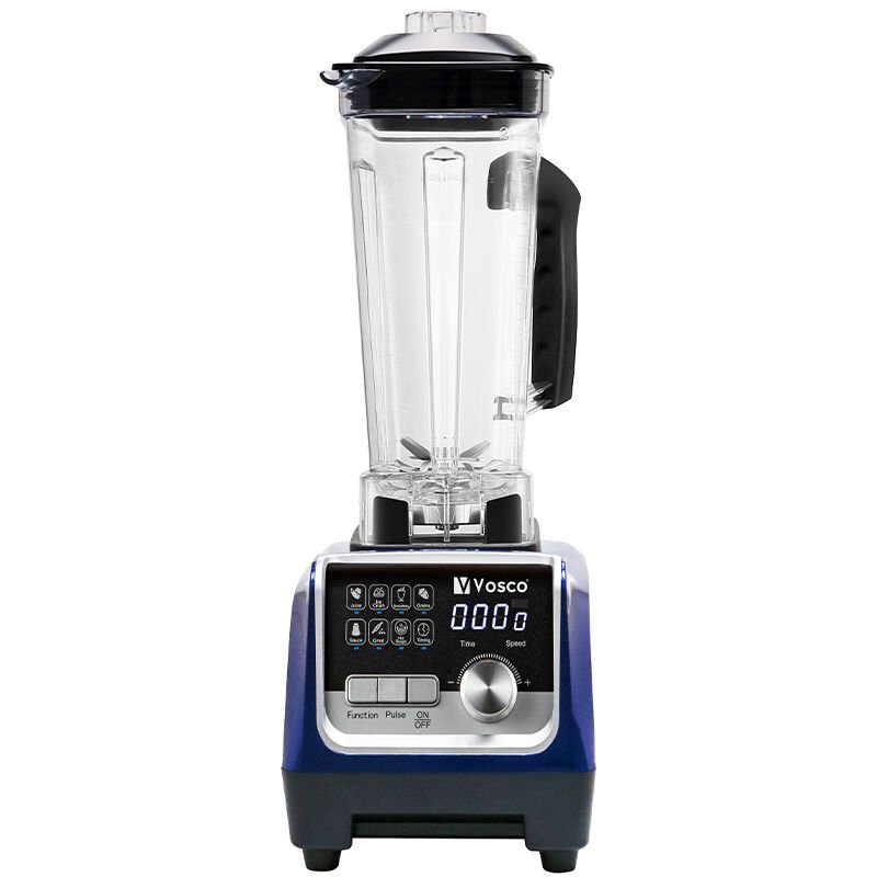 Vosco Dijital Bar Blender Pro, 2 lt, 2200W, Mavi