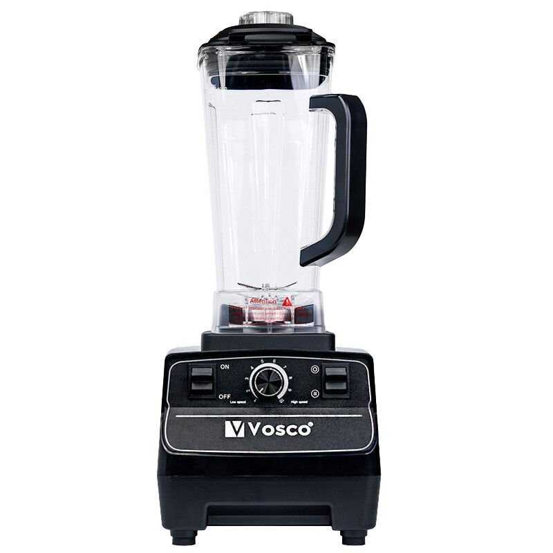 Vosco Bar Blender 2 Lt Buz Kırıcılı 1600W Standart, Siyah