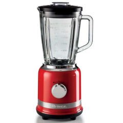 Ariete Moderna Cam Blender, Buz Kırma Fonksiyonlu, 1,5 lt, 1000 w, Kırmızı