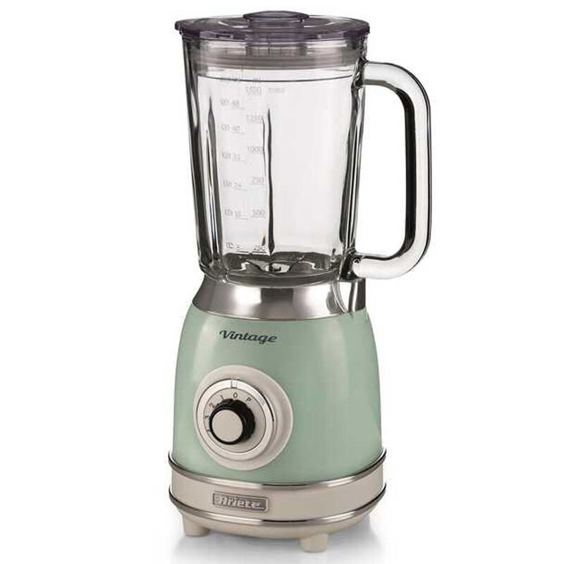 Ariete Vintage Cam Blender, Buz Kırma Fonksiyonlu, 1,5 lt, 1000 w, Yeşil