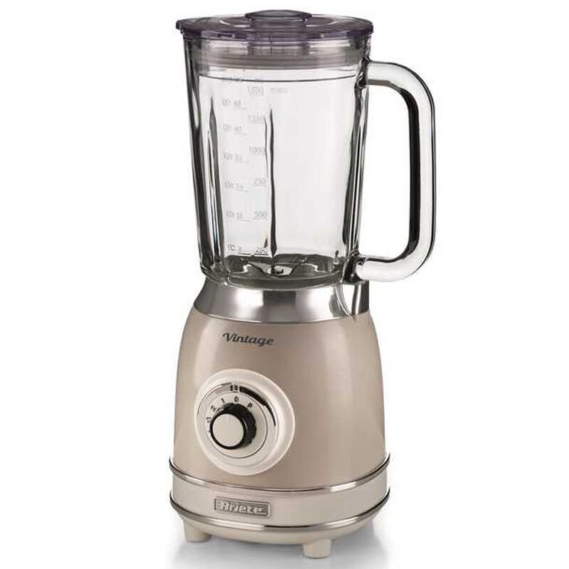 Ariete Vintage Cam Blender, Buz Kırma Fonksiyonlu, 1,5 lt, 1000 w, Bej