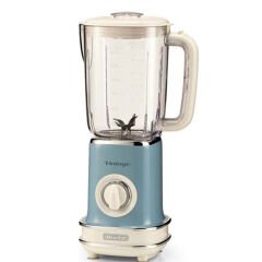 Ariete Vintage Blender, Buz Kırma Fonksiyonlu, 1,5 lt, 1000 w, Mavi