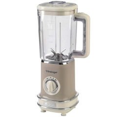 Ariete Vintage Blender, Buz Kırma Fonksiyonlu, 1,5 lt, 1000 w, Bej