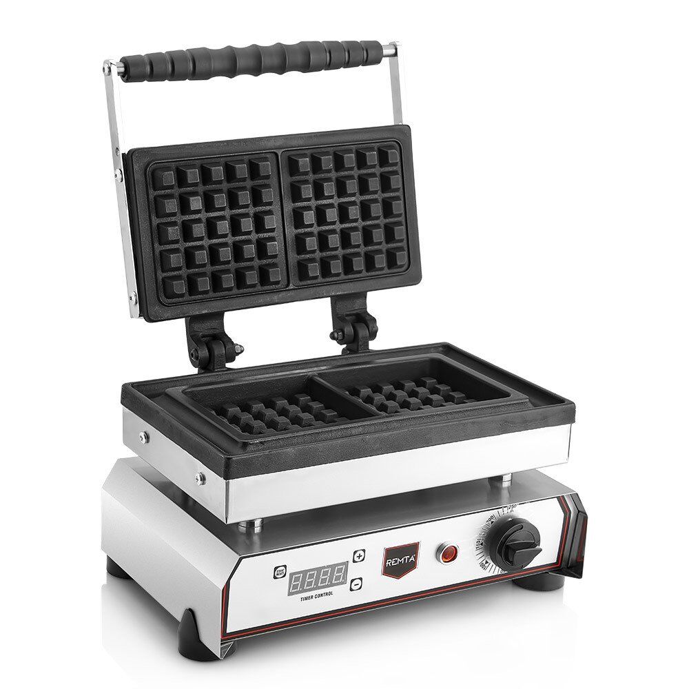 Mini Kare Model Waffle Makinası Elektrikli