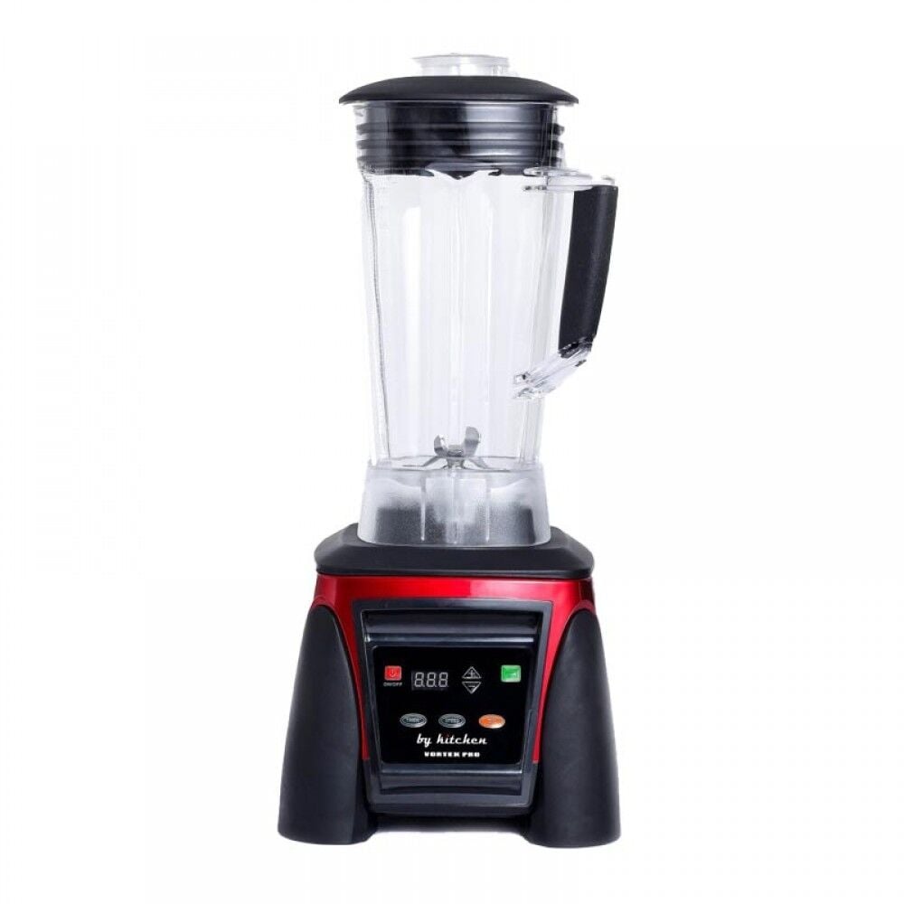 By Kitchen Vortex Profesyonel Bar Blender, Kırmızı 2200 W