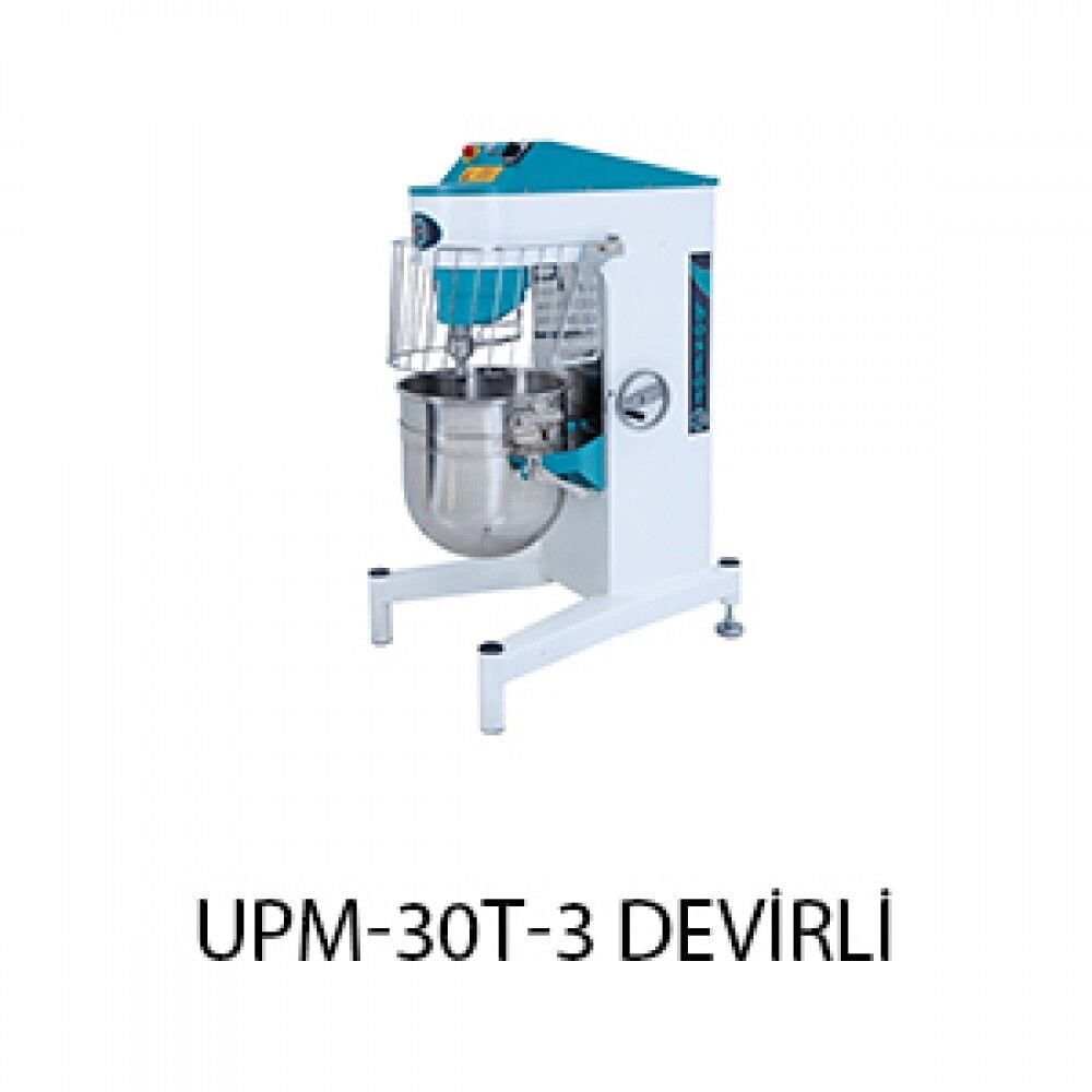 Bosfor UPM-30T-3 DEVİRLİ 30 Litre Planet Mikser