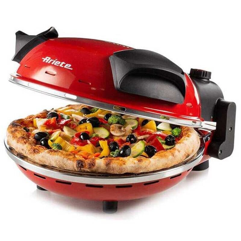 Ariete Pizza Fırını, 1200 w, Kırmızı